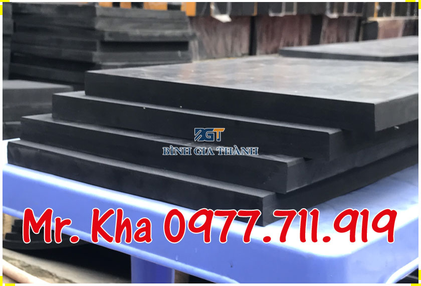 TẤM CAO SU 500x500x40 (MM)