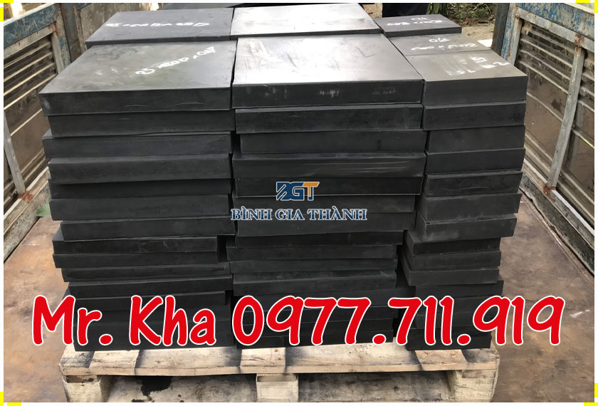 TẤM CAO SU 500x500x40 (MM)
