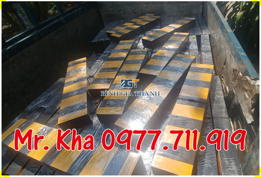 BÀN GIAO CAO SU CHỐNG VA (CAO SU GIẢM CHẤN) KCN LỘC AN - BÌNH SƠN 