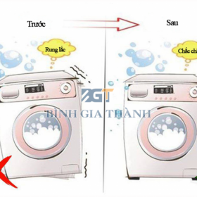 CAO SU LÓT MÁY GIẶT - TẤM CAO SU KÊ MÁY GIẶT