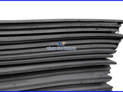 CAO SU XỐP EVA ĐEN ĐỊNH HÌNH DÀY 10MM