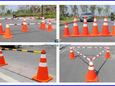 CỌC TIÊU GIAO THÔNG HÌNH CHÓP NÓN BẰNG NHỰA