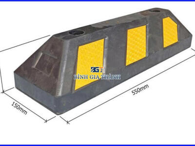 CỤC CHẶN LÙI XE BẰNG CAO SU 
