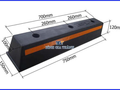 CỤC CHẶN LÙI XE Ô TÔ CHỮ I