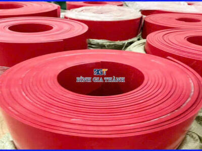 CUỘN SILICONE ĐỎ, MỀM, ĐÀN HỒI, CHỊU ĐƯỢC NHIỆT ĐỘ CAO