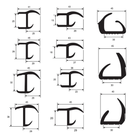 GIOĂNG CAO SU THÙNG XE CONTAINER