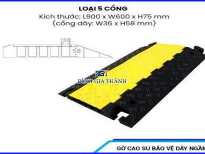 GỜ BẢO VỆ CÁP 5 RÃNH