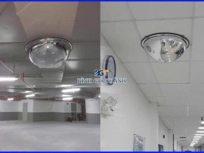 GƯƠNG CẦU LỒI QUAN SÁT GÓC KHUẤT INOX