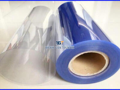 MÀN NHỰA PVC MÀU XANH