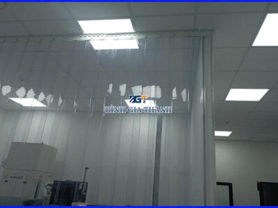 MÀN NHỰA, RÈM NHỰA PVC MÀU TRẮNG TRONG