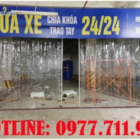  RÈM NHỰA KHU VỰC RỬA XE Ô TÔ