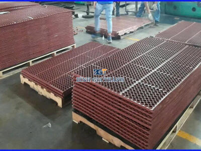 TẤM LÓT SÀN CAO SU CÓ LỖ THOÁT NƯỚC NGOẠI THẤT MÀU ĐỎ