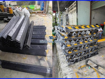 THANH ỐP CỘT CAO SU PHẢN QUANG - ỐP TƯỜNG CAO SU CHỐNG VA ĐẬP