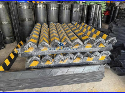 THANH ỐP CỘT CAO SU PHẢN QUANG - ỐP TƯỜNG CAO SU CHỐNG VA ĐẬP