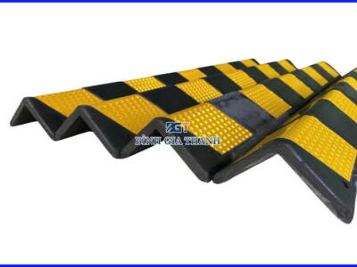 THANH ỐP CỘT CAO SU VUÔNG PHẢN QUANG 1m